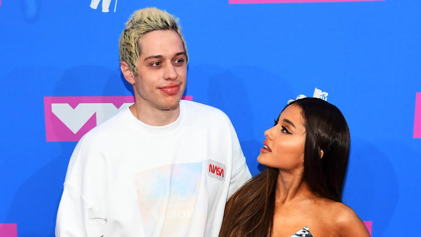 Pete Davidson und Ariana Grande: Bei den MTV Video Music Awards im August war noch alles gut.