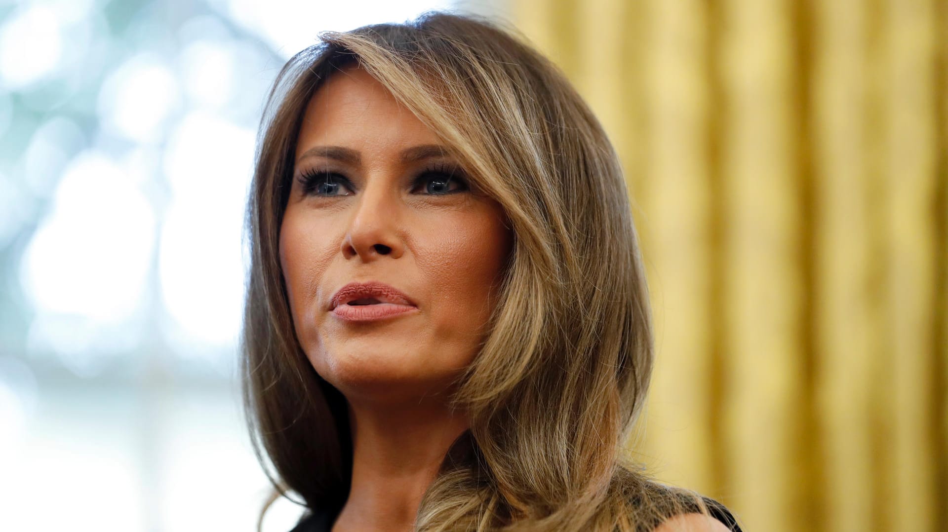 Melania Trump: Die Präsidentengattin wollte in Philadelphia ein Krankenhaus besuchen.