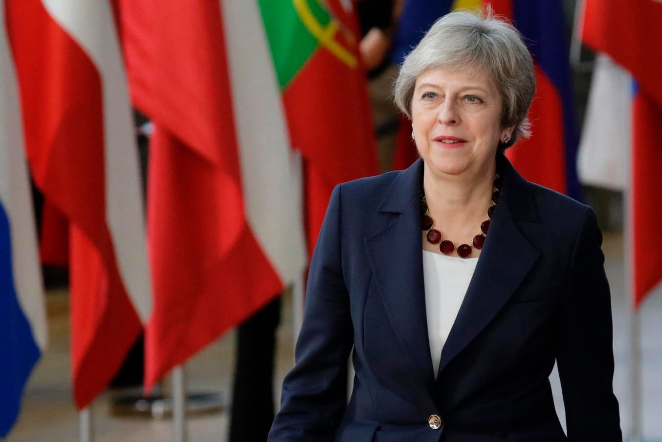 Theresa May in Brüssel:Die britische Premierministerin verhandelt mit der EU über den Brexit.