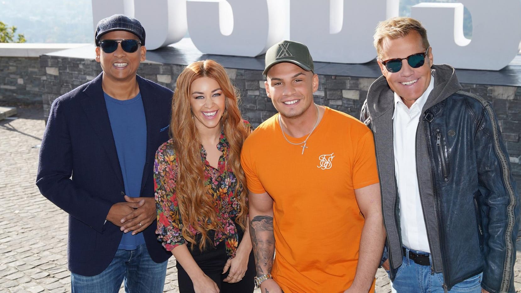 Das erste Bild der DSDS-Jury: V.l.: Xavier Naidoo, Oana Nechiti, Pietro Lombardi und Dieter Bohlen