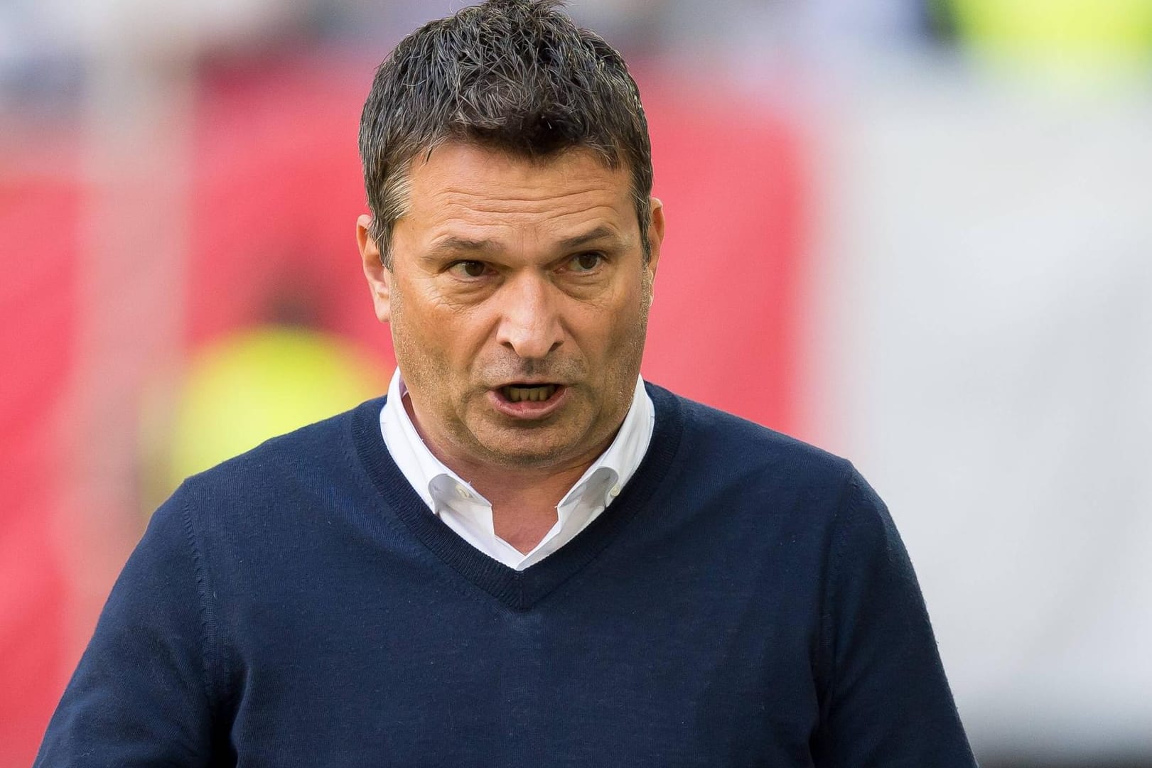 Kein Fan der Nations League: Schalke-Manager Christian Heidel.