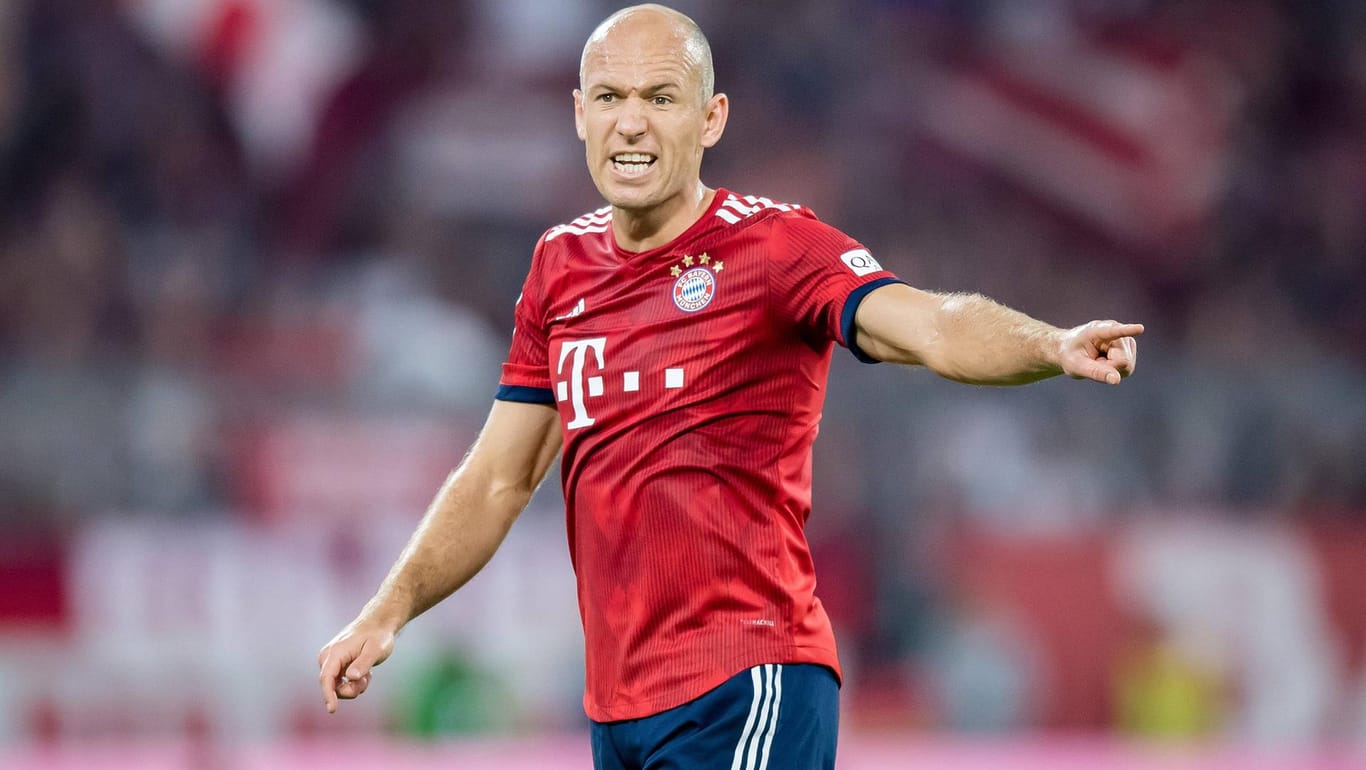 Kritisch: Bayern-Star Arjen Robben.