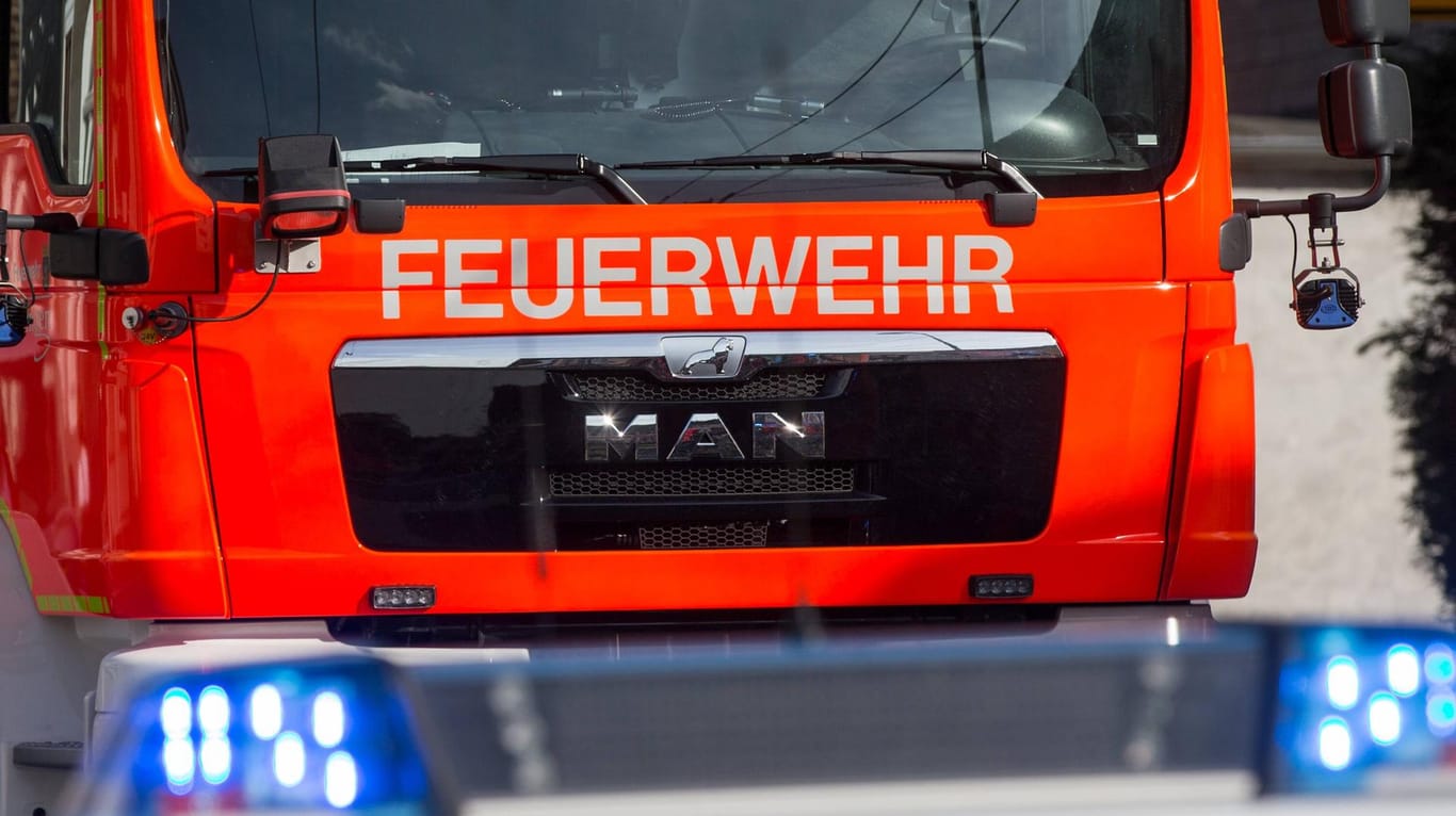 Überfall in Chemnitz: Die Feuerwehr konnte den Brand im Restaurant schnell unter Kontrolle bringen.