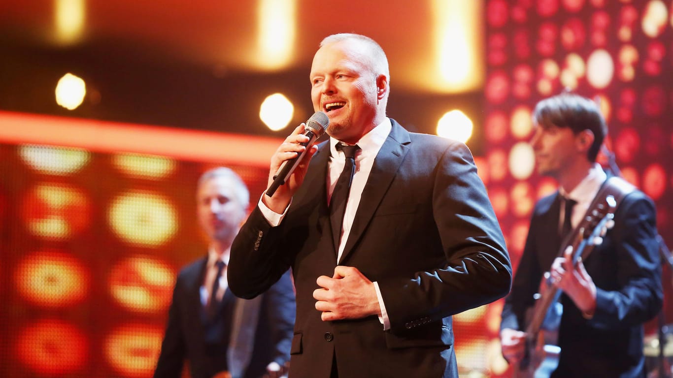 Stefan Raab bei den Comedy Awards 2015: Einen Anzug trug er auch am Donnerstagabend.