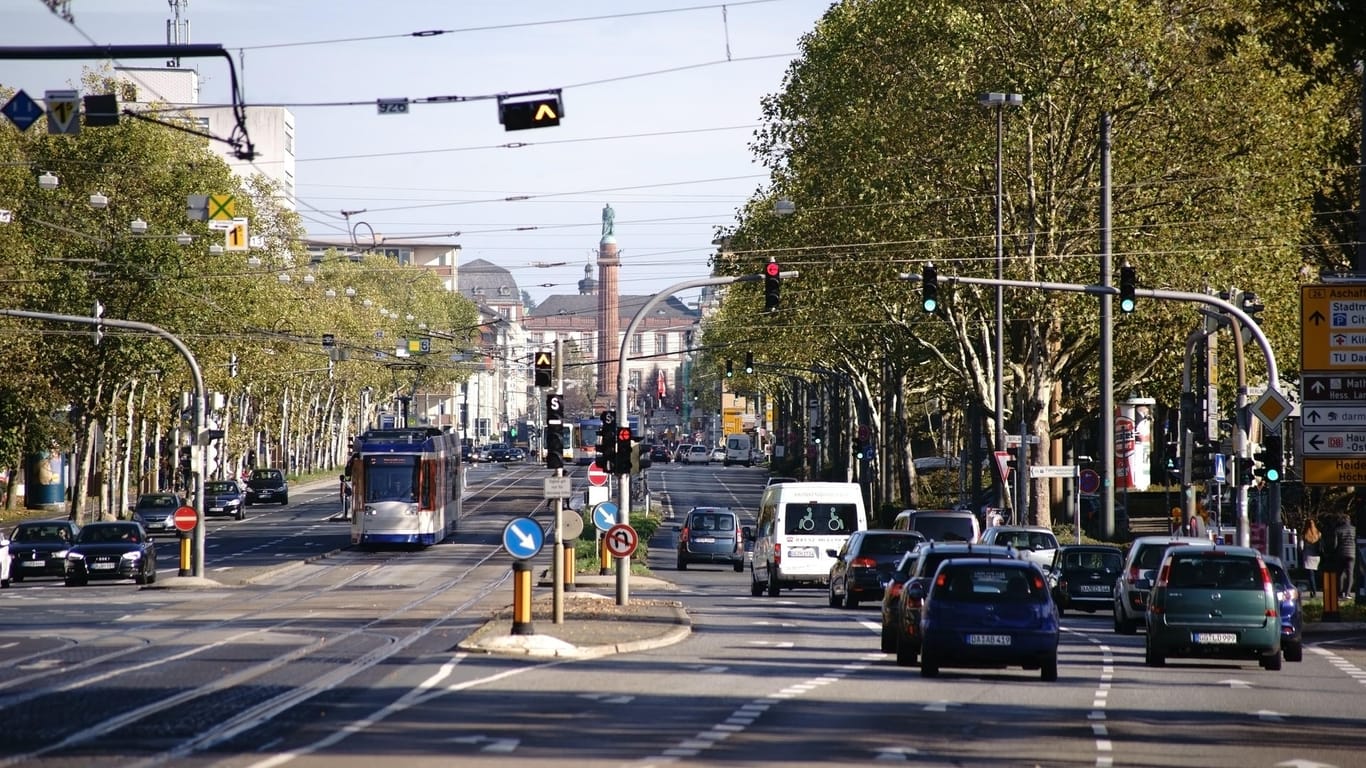 Straßenverkehr in Darmstadt: Wird es hier ein Dieselfahrverbot geben?