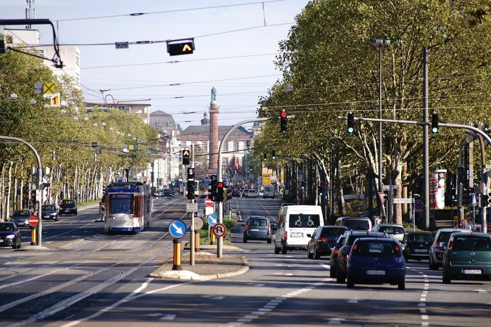 Straßenverkehr in Darmstadt: Wird es hier ein Dieselfahrverbot geben?