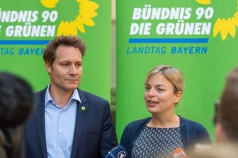 Ludwig Hartmann und Katharina Schulze (Bündnis 90/Die Grünen)