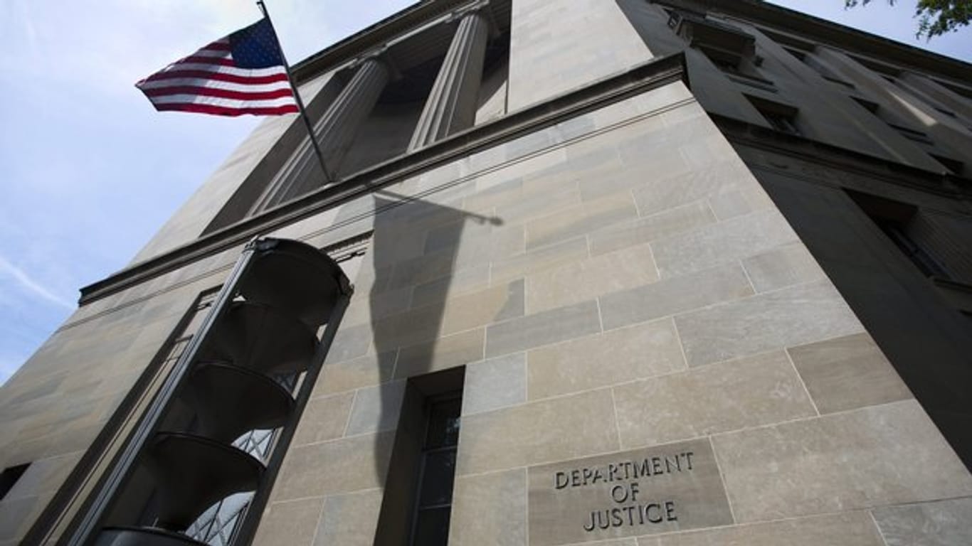 Das US-Justizministerium in Washington.