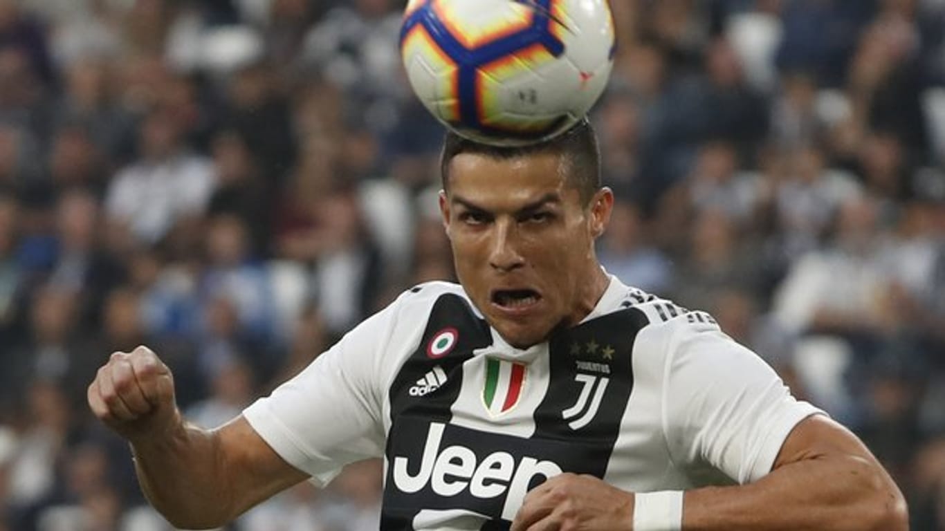 Trotz des Tores von Cristiano Ronaldo kam Juve nur zu einem 1:1 gegen Genua.