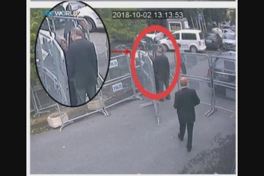 Dieses Videostandbild des türkischen Senders vom 2.