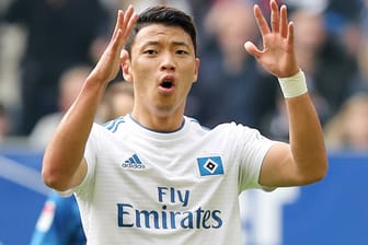 Verzweifelt: Auch Stürmer Hee-chan Hwang gelangen für den HSV gegen Bochum keine Treffer.