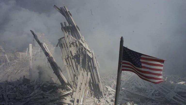Die Ruinen des eingestürzten World Trade Centers nach dem 11. September 2001: Die USA zogen aus den Terroranschlägen die falschen Schlüsse, so Baer.