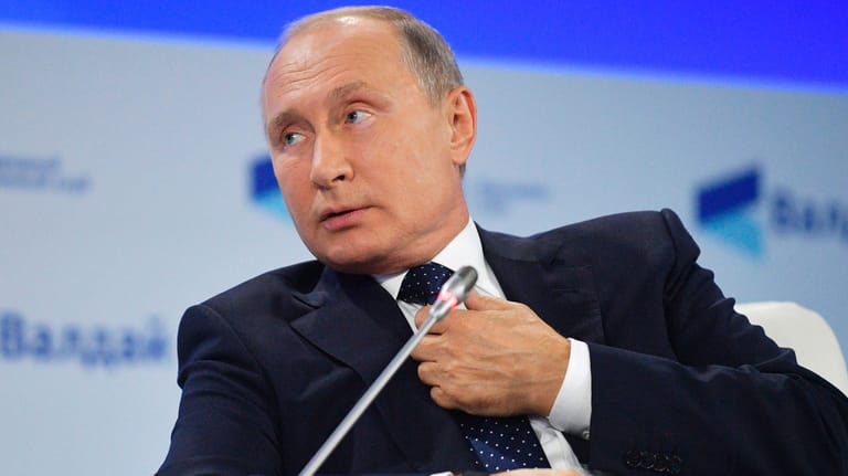 Setzt auf Propaganda im Verborgenen: Russlands Präsident Wladimir Putin.