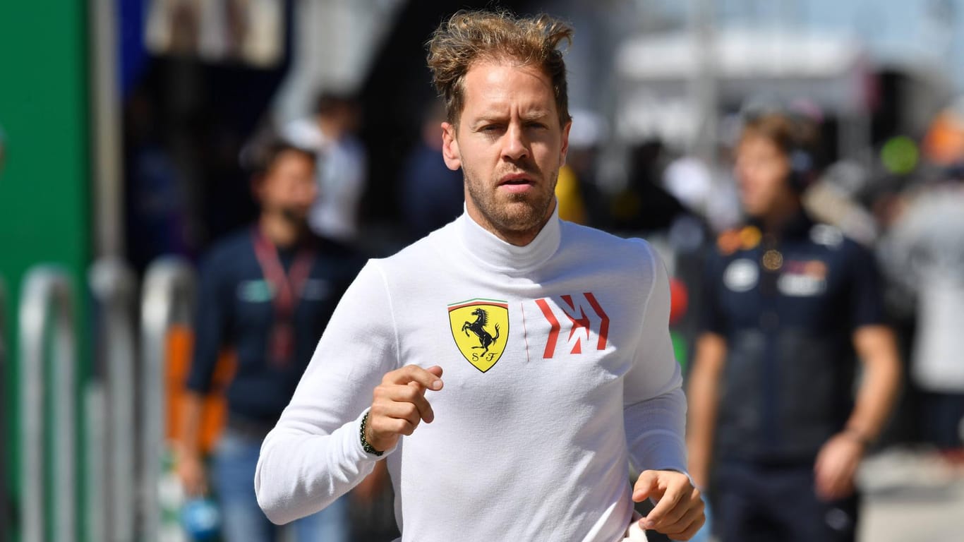 Chance im Titelkampf der Formel 1 verpasst: Sebastian Vettel konnte den Rückstand auf Lewis Hamilton beim Rennen in den USA nicht verringern.