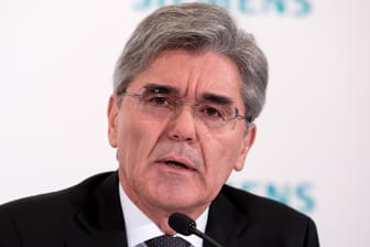 Joe Kaeser: Der Vorstandsvorsitzende der Siemens AG stand unter internationalem Druck. (Archivbild)