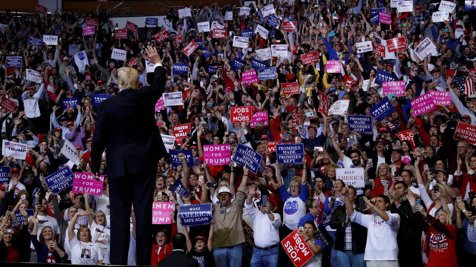 Donald Trump in Houston