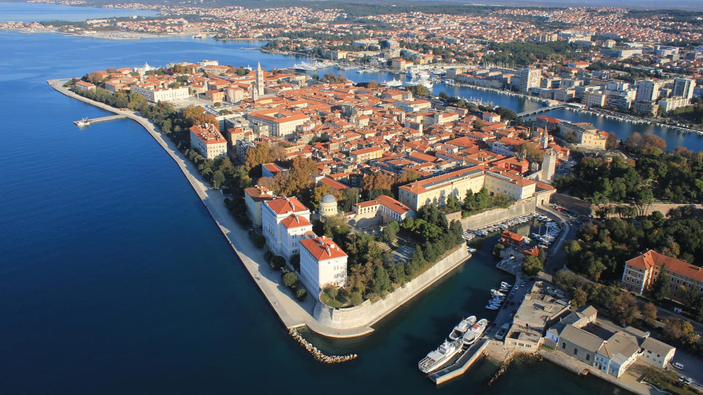 Kroatische Stadt Zadar: Die Küstenstadt hat es auf Platz neun der angesagtesten Reiseziele 2019 geschafft.