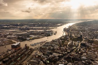 Luftaufnahme Hamburg: Für 2018 wurde Hamburg zur Top-Stadt gekürt.