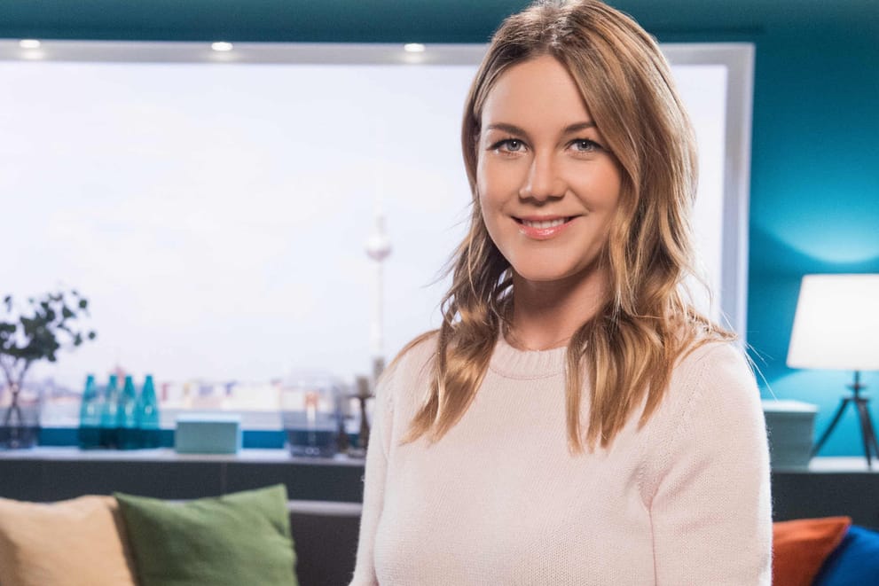 Alina Merkau: Seit 2014 moderiert sie das "Frühstücksfernsehen".