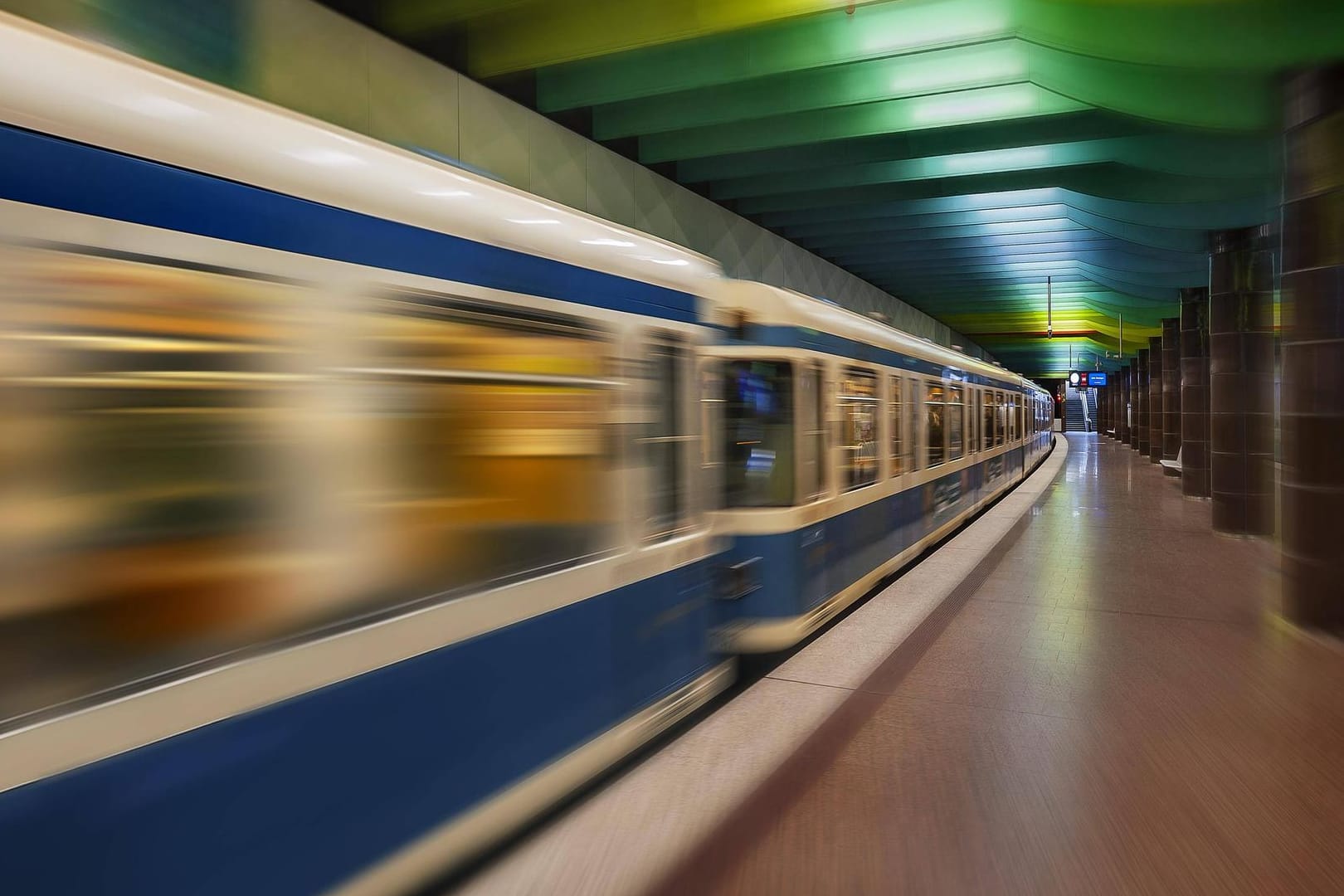 Endstation Klinikum-Großhadern: Die Tat geschah in der Wendeanlage der Münchner U-Bahn. (Symbolfoto)