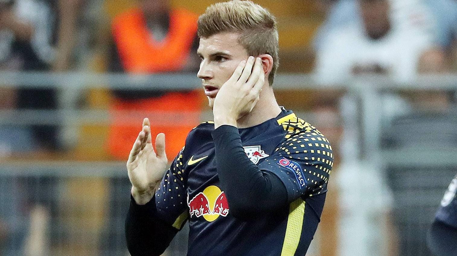 Probleme mit der Lautstärke: Timo Werner während des Spiels bei Besiktas im September 2017.