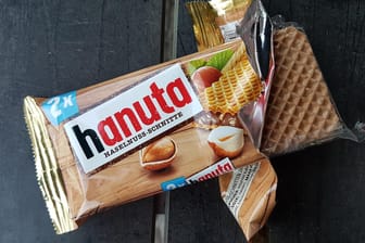 Hanuta: Die Haselnusstafel hat jetzt eine neue Verpackung.