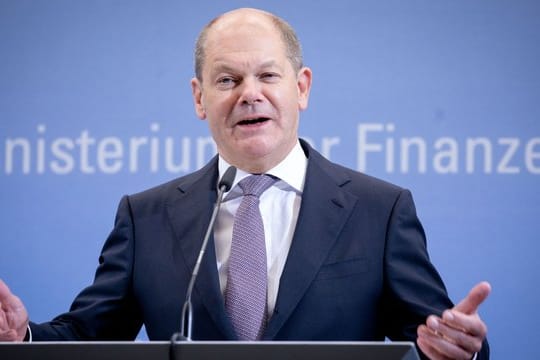 Oberster Kassenwart: Bundesfinanzminister Olaf Scholz (SPD) muss mit nachlassenden Steuerüberschüssen.
