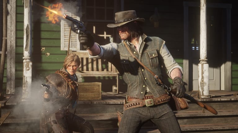 Szene aus "Red Dead Redemption 2": Der Western-Shooter ist ab 18 Jahren freigegeben.