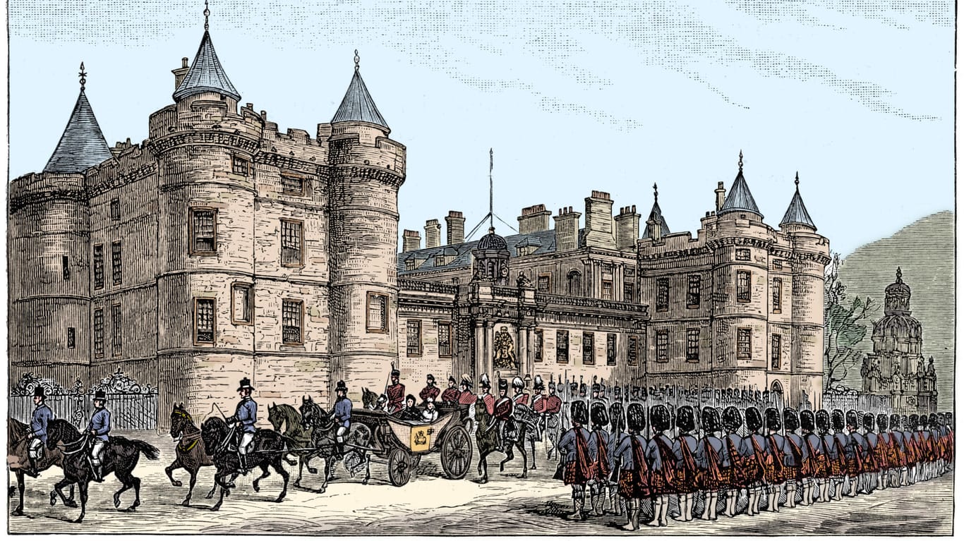 Holyrood Palace: Archäologen erhielten Zutritt zur Residenz der britischen Königin in Schottland.