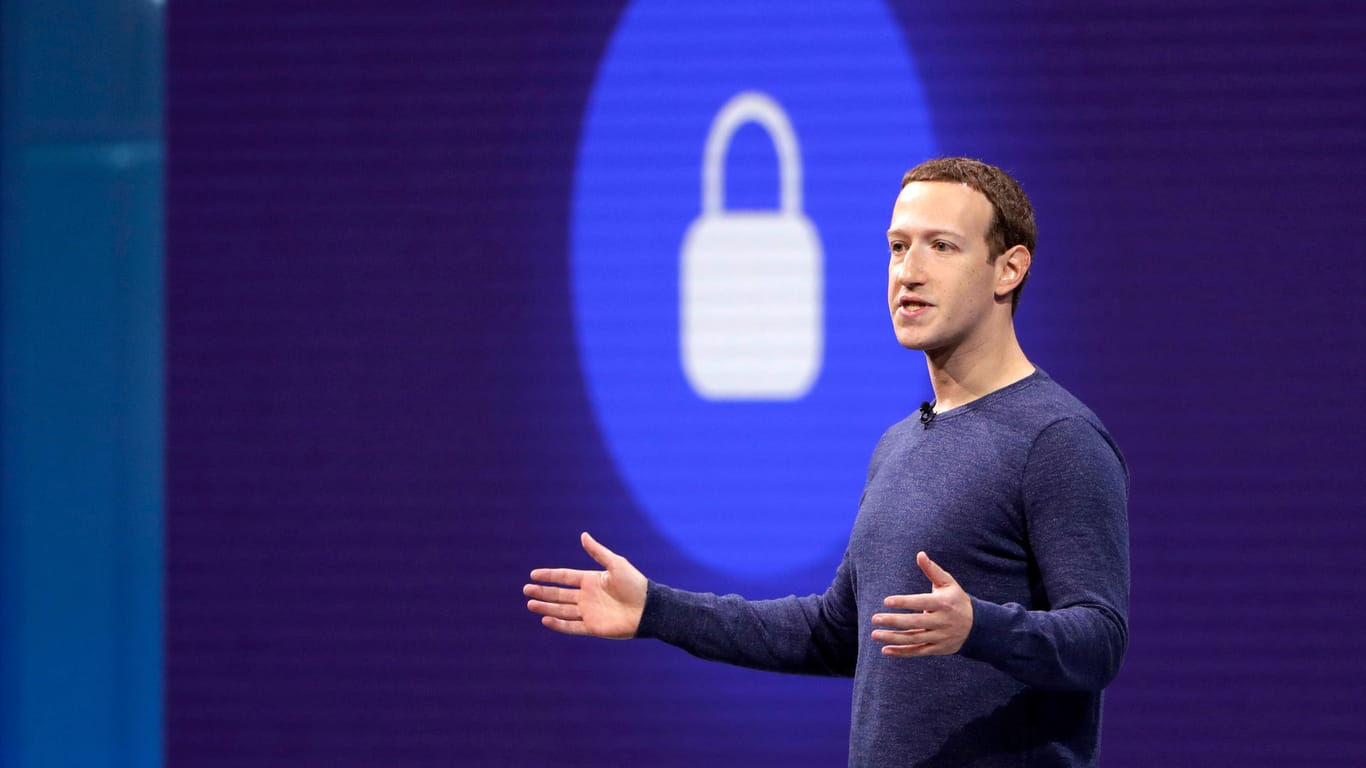 Mark Zuckerberg: In England muss der Konzern nach dem Cambridge Analytica-Skandal eine Strafe wegen mangelnden Datenschutzes zahlen.