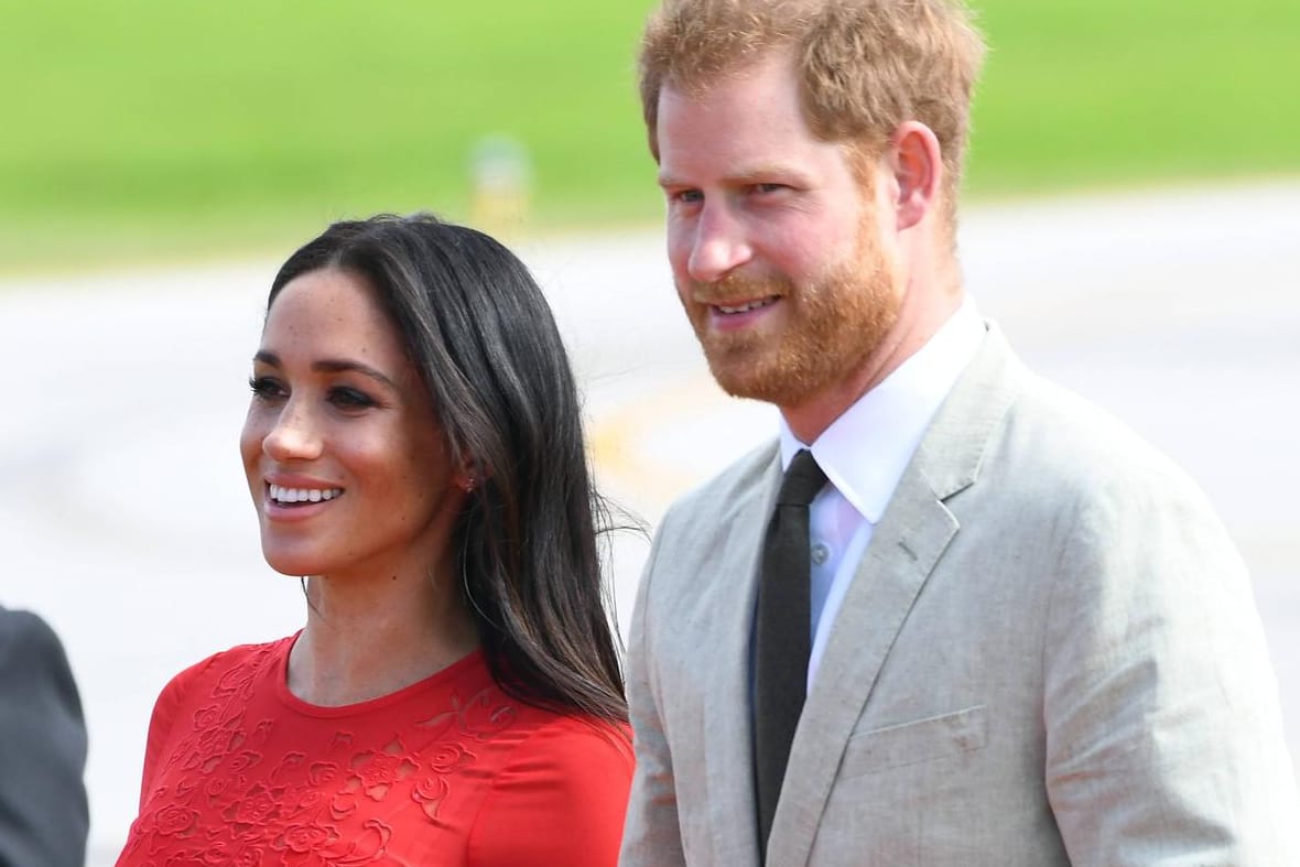 Herzogin Meghan und Prinz Harry: Auf den ersten Blick lieferten sie einen stimmigen Auftritt ab.