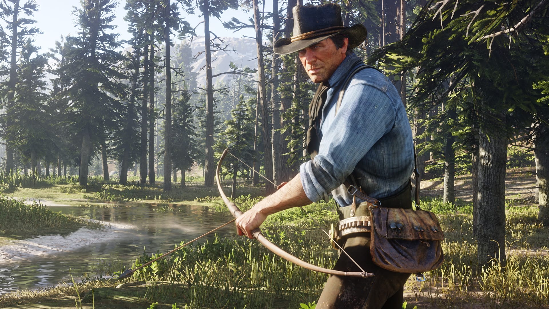 Pause vom Gangster-Dasein: Poker spielen, die Felle erlegter Tiere verkaufen, an Waffen herumbasteln oder einfach nur quatschen – auch das können die Spieler in «Red Dead Redemption 2».