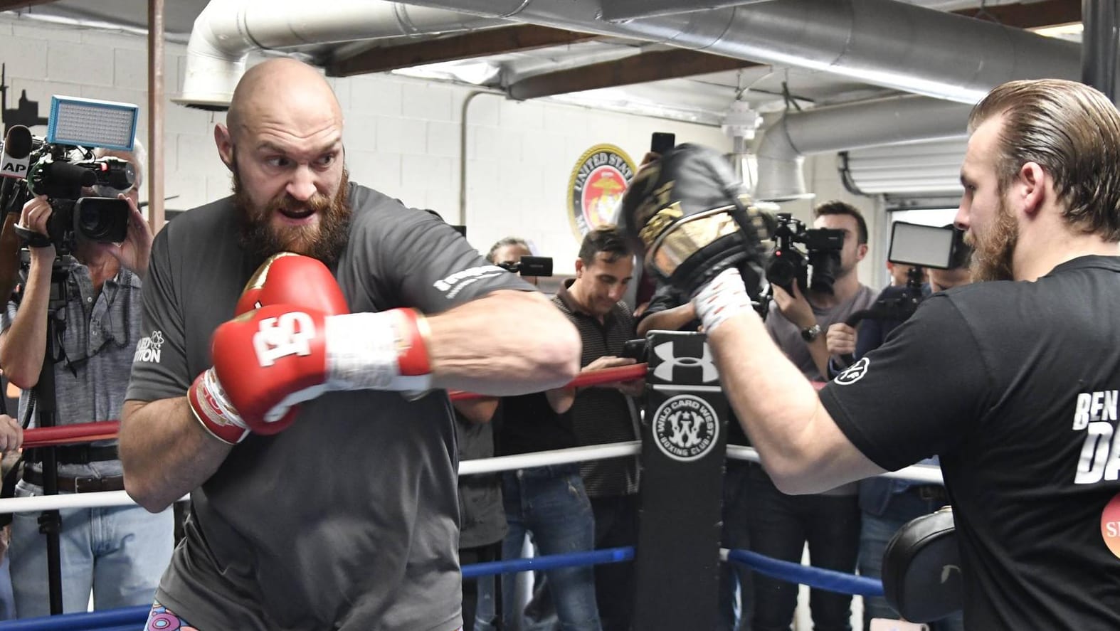 Auf dem Weg zurück: Fury steigt im Dezember gegen Deontay Wilder in den Ring.