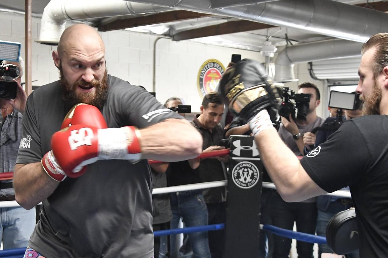 Auf dem Weg zurück: Fury steigt im Dezember gegen Deontay Wilder in den Ring.