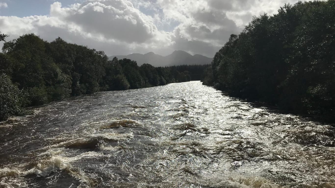 Fluss in Schottland