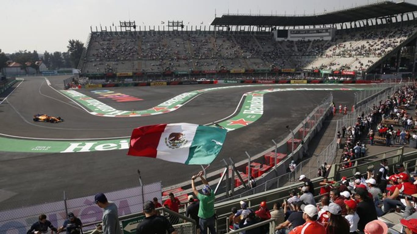Freies Training zum Großen Preis von Mexiko auf dem Autódromo Hermanos Rodriguez.