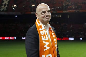 Forciert eine WM in Katar mit 48 Teams: Gianni Infantino.