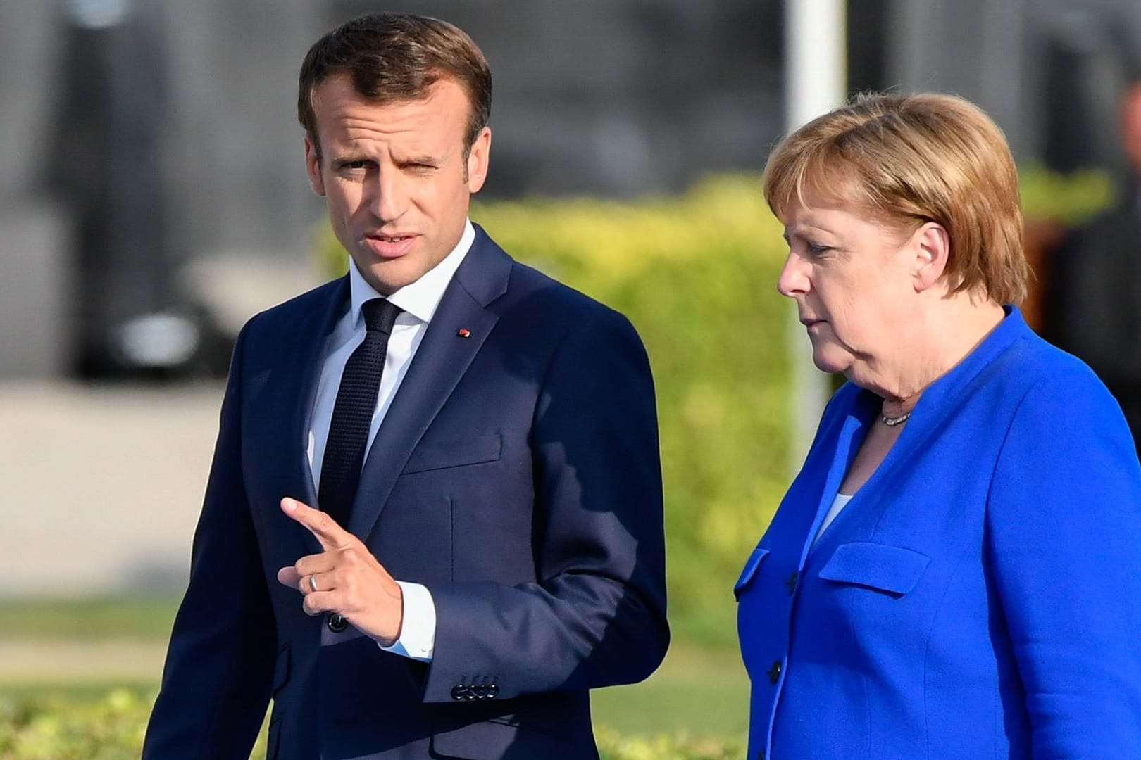 Emmanuel Macron und Angela Merkel: Der französische Präsident und die deutsche Bundeskanzlerin sind sich uneins bei den Waffenexporten nach Saudi-Arabien.