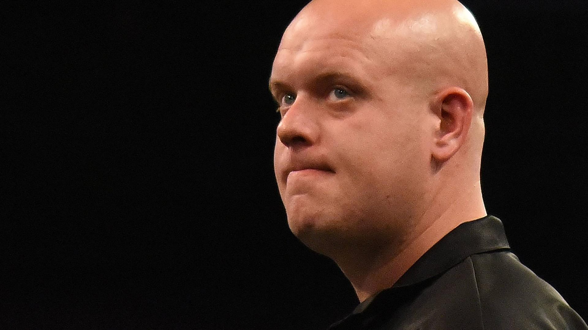 Enttäuschte bei der Darts-EM in Dortmund: Michael van Gerwen.