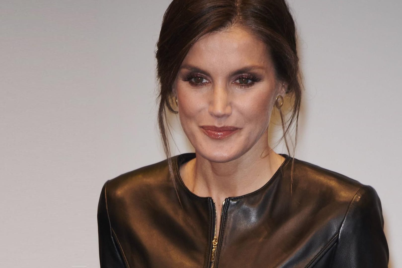 Königin Letizia: Dieses Mal hat sie auf Leder gesetzt.
