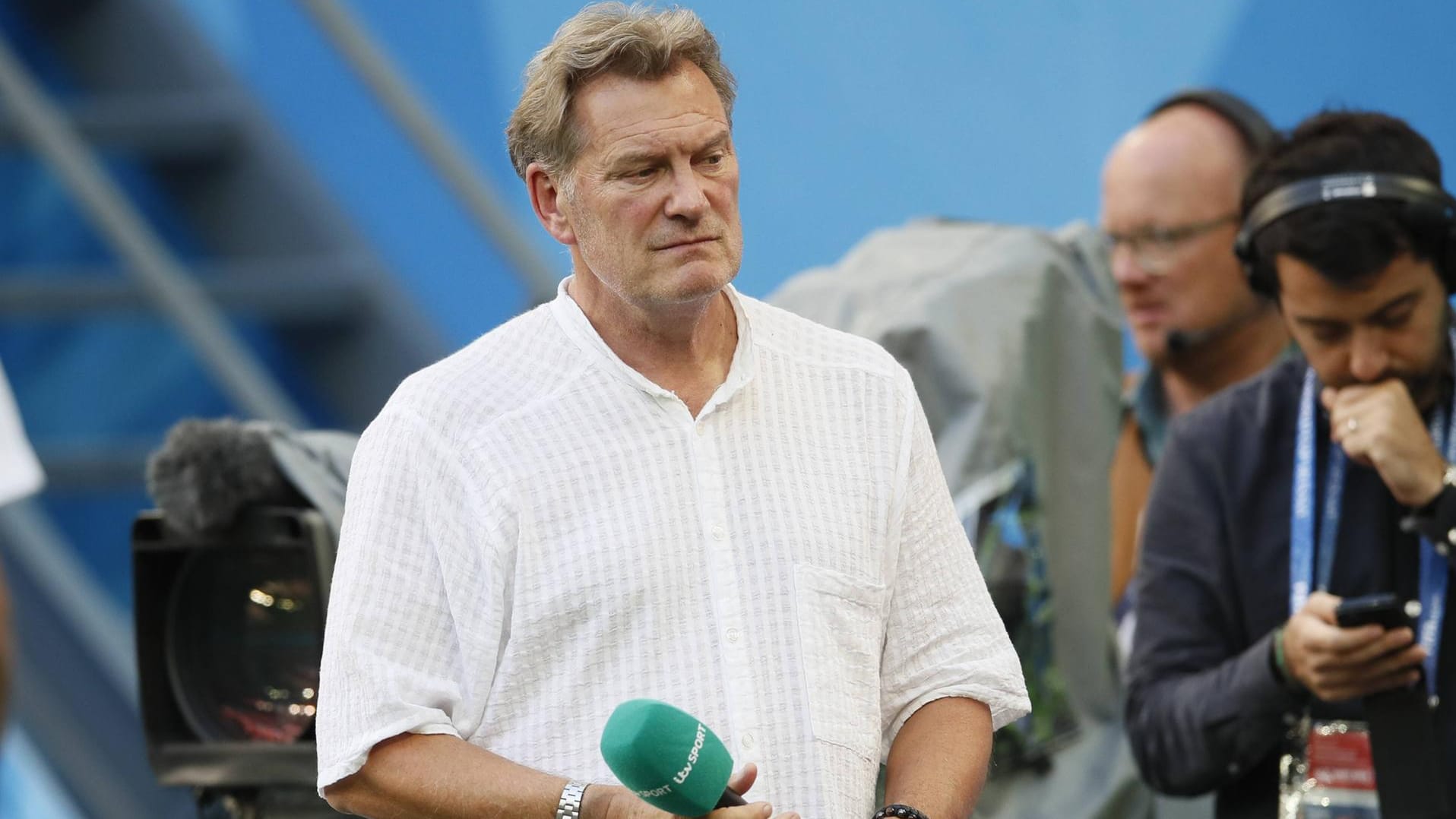 Legende: Glenn Hoddle ist seit Jahren TV-Experte in England.