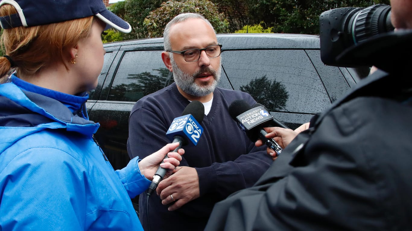 Jeff Finkelstein, Vorsitzender der jüdischen Gemeinde Pittsburgh: "So etwas sollte nicht passieren."