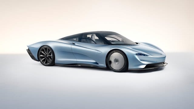 Superflotte Flunder: Der neue McLaren Speedtail rast bis auf 403 km/h Höchstgeschwindigkeit. Superflotte Flunder: Der neue McLaren Speedtail rast bis auf 403 km/h Höchstgeschwindigkeit.