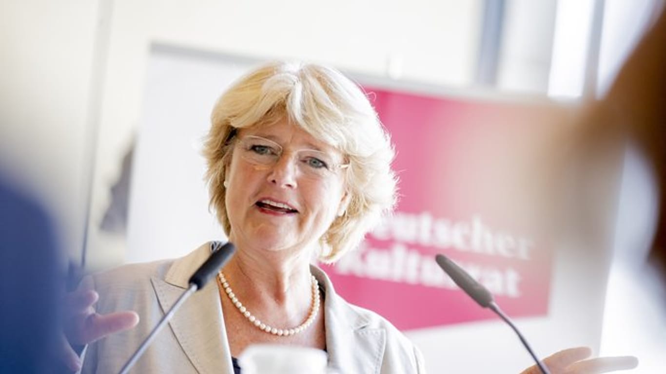 Monika Grütters (CDU) ist seit 2013 aktuell Kulturstaatsministerin.