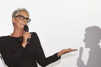 Jamie Lee Curtis, Schauspielerin und Produzentin aus den USA, stellte Anfang Oktober "Halloween" beim Filmfest Hamburg vor.