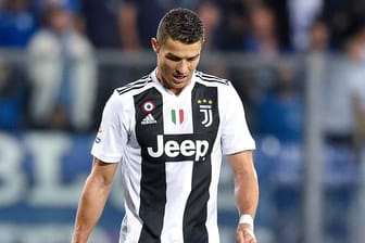 Steht seit Sommer 2018 bei Juventus Turin unter Vertrag: Cristiano Ronaldo.