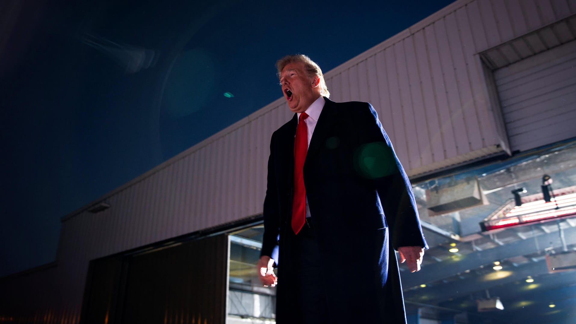 US-Präsident Donald Trump: Die Drohungen Trumps lasten auf der Börse in den USA.