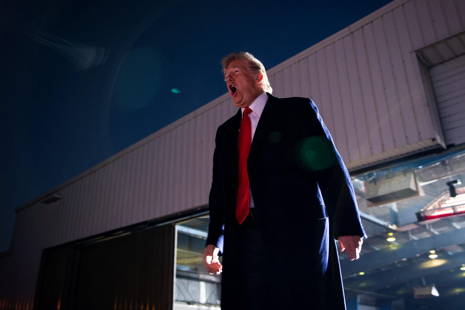 US-Präsident Donald Trump: Die Drohungen Trumps lasten auf der Börse in den USA.