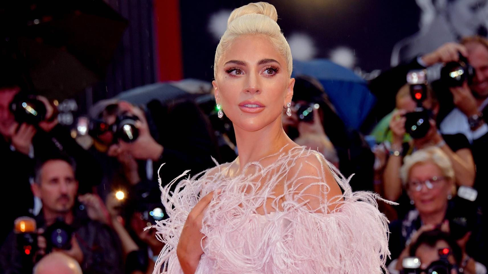 Lady Gaga bei der Weltpremiere von "A Star is born" in Venedig: Der Film läuft aktuell in den deutschen Kinos.