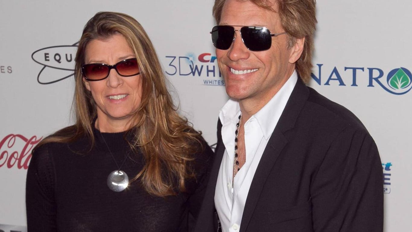 Jon Bon Jovi und Dorothea Rose Hurley: Der Rockstar ist seit 1989 mit seinem Highschool-Sweetheart liiert.
